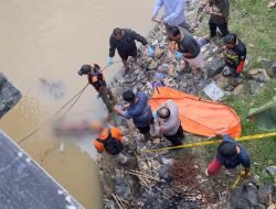 Ditemukan Mayat Laki Laki di Sungai Cilereng Desa Kabunan