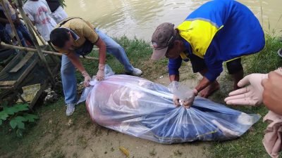 Mayat Tanpa Identitas Ditemukan di Sungai Jeratun Soluna, Pati