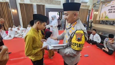 Polresta Pati Gaungkan Semangat Berbagi di Bulan Ramadhan 1446 H dengan Santunan dan Buka Puasa Bersama Anak Yatim