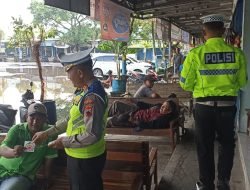 Polresta Pati Ajak Masyarakat Prioritaskan Keselamatan Mudik dengan Sosialisasi 110