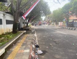 11 Orang Diamankan, Kendaraan Polri Dibakar dalam Kericuhan Aksi di Pati