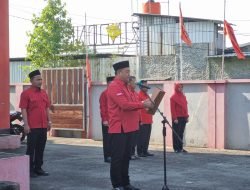 Ketua DPRD Pati Ali Badrudin Jadi Inspektur Upacara HUT RI ke-80 di DPC PDIP