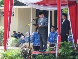 Wakil Ketua DPRD Pati Bacakan UUD 1945 di Upacara HUT ke-80 RI