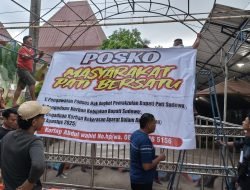 Aliansi Masyarakat Pati Bersatu Dirikan Posko Pengawalan Pansus Hak Angket di DPRD