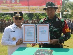 Bupati Pati Resmikan Pembukaan TMMD Sengkuyung Tahap IV Tahun 2025 di Desa Porangparing