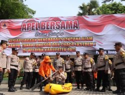 Polresta Pati Gelar Apel Kesiapsiagaan Bencana 2025, Tegaskan Sinergi Lintas Sektor