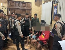 Polresta Pati Amankan Dua Remaja Diduga Terlibat Aksi Gangster di Balai Desa Karaban