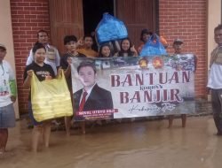 Noval Utoyo Aji Salurkan Bantuan Pangan untuk Warga Terdampak Banjir Pati