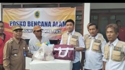 Noval Utoyo Aji Turun Langsung Salurkan Bantuan Kemanusiaan di Pati