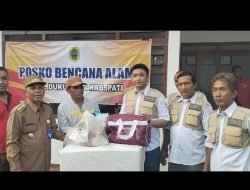 Noval Utoyo Aji Turun Langsung Salurkan Bantuan Kemanusiaan di Pati