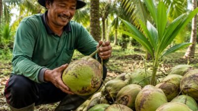 Sudi Rustanto Berharap, Kelapa Kopyor Jadi Harapan Petani di Tantangan Sektor Pertanian