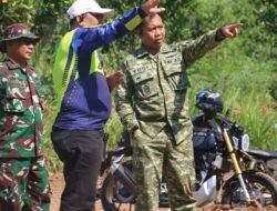 Tinjau Jembatan Garuda, Dandim Pati Tekankan Disiplin dan Kualitas Pekerjaan