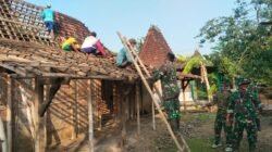 Penanaman Pohon dalam TMMD Pati Rampung, Dukung Pelestarian Lingkungan