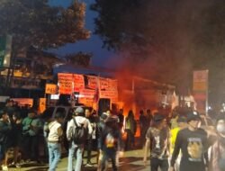 Demo Hari Kelima di Kejari Pati Sempat Diwarnai Ketegangan